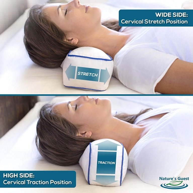 Adjustable Cervical Roll Pillow Nature's Guest