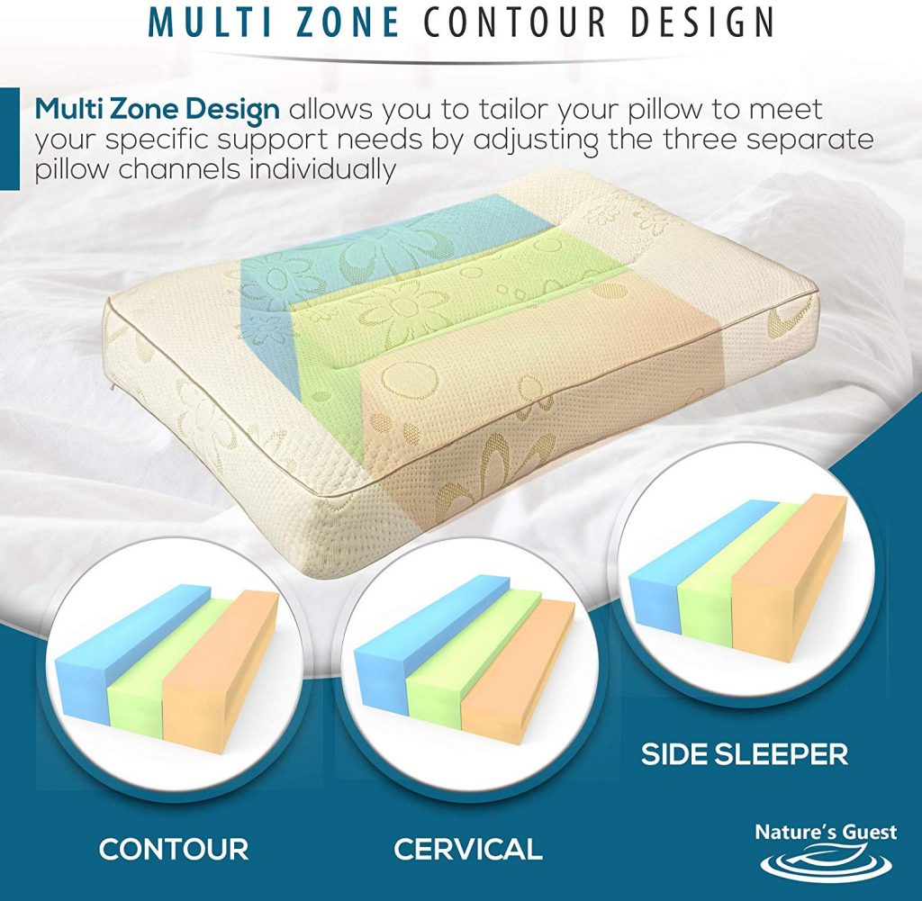 Adjustable Contour Pillow Nature's Guest