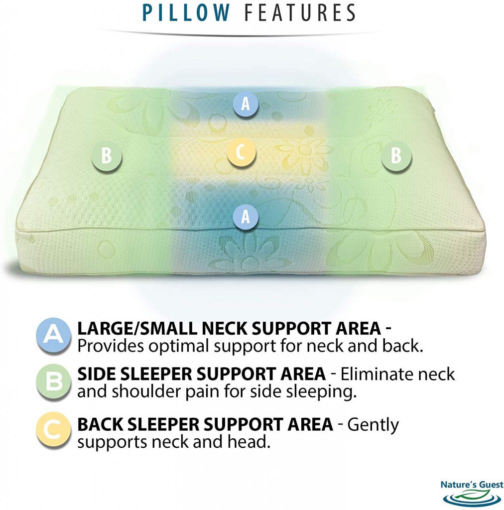 Adjustable Contour Pillow Nature's Guest